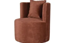 Discount Fauteuil Rust FU-88.007 Evy Ronde Fauteuils