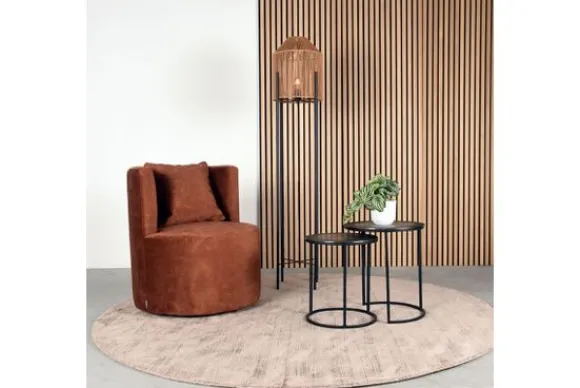 Discount Fauteuil Rust FU-88.007 Evy Ronde Fauteuils