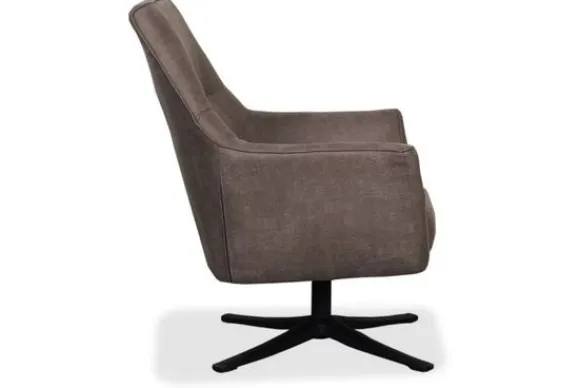 Online Fauteuil Taupe CM-55.028 Tod Draaifauteuils