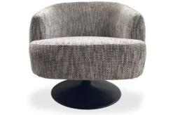 Clearance Fauteuil White-Grey Barga Draaifauteuils