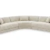 Outlet Hoekbank 215516 Natural Chunky Gianelle Ronde Banken|Hoekbanken