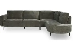 Online Hoekbank Hunter Elite GA-80.162 Milano Ronde Banken|Loungebanken