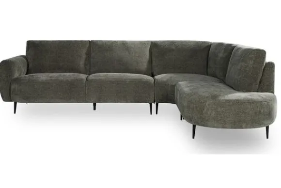 Online Hoekbank Hunter Elite GA-80.162 Milano Ronde Banken|Loungebanken