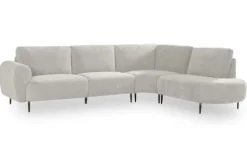 Online Hoekbank Naturel Elite GA-80.156 Milano Ronde Banken|Loungebanken