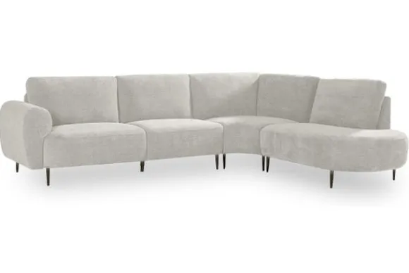 Online Hoekbank Naturel Elite GA-80.156 Milano Ronde Banken|Loungebanken