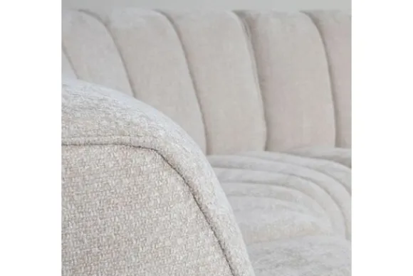 Outlet Hoekbank Naturel Elite GA-80.017 Vitoro Ronde Banken|Loungebanken