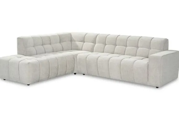 Outlet Hoekbank Naturel Elite GA-80.228 Valentino Loungebanken|Hoekbanken