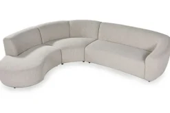 Hot Hoekbank Naturel GA-80.219 Florence Ronde Banken|Loungebanken