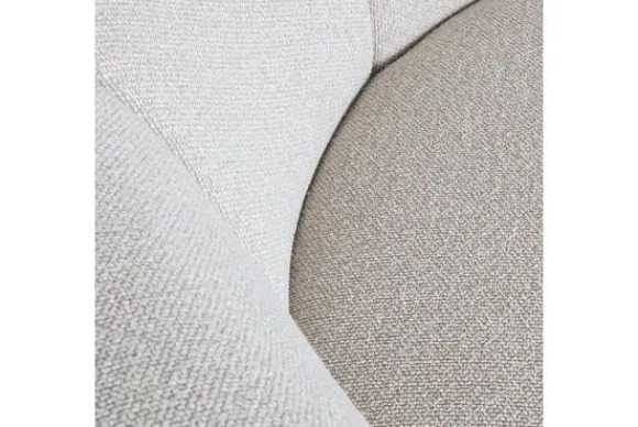 Outlet Hoekbank Naturel GA-80.215 Mauro Ronde Banken|Loungebanken