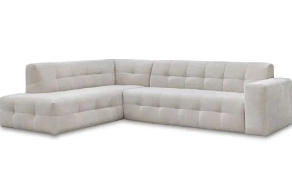 Outlet Hoekbank Naturel MB-67.017 Lorenzo Loungebanken|Hoekbanken
