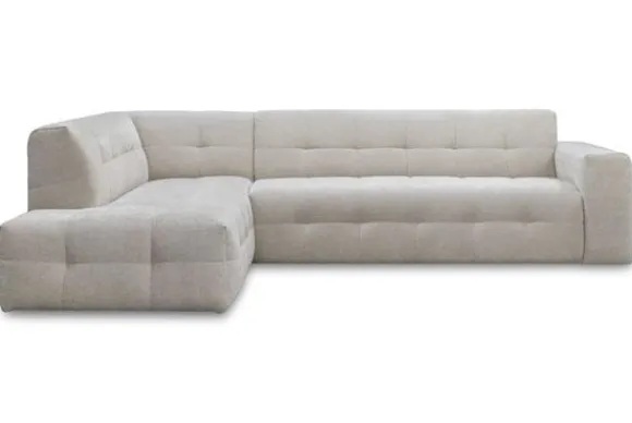 Outlet Hoekbank Naturel MB-67.017 Lorenzo Loungebanken|Hoekbanken