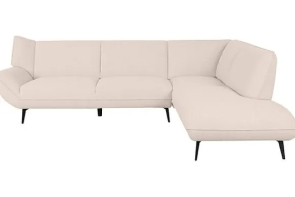 Outlet Hoekbank Naturel Touch MS-81.000 Pesaro Loungebanken|Hoekbanken