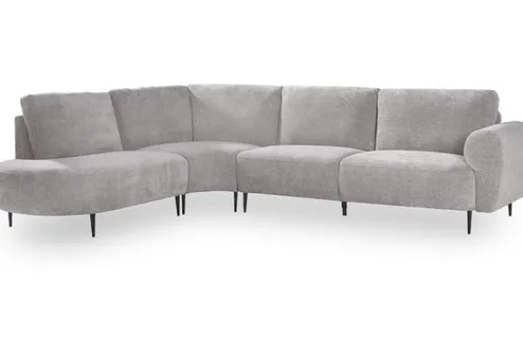 Online Hoekbank Stone GA-80.160 Milano Ronde Banken|Loungebanken