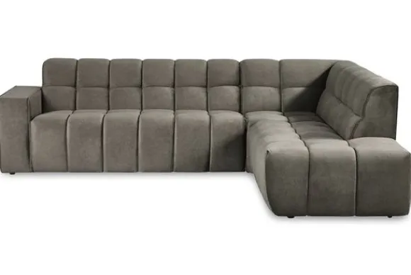 Discount Hoekbank Taupe GA-80.233 Valentino Loungebanken|Hoekbanken