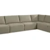 New Hoekbank Taupe Rocca Elementen Banken|Ronde Banken
