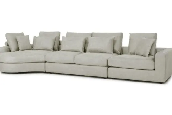 Outlet Lounge bank Giovanni Ronde Banken|Loungebanken
