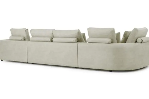 Outlet Lounge bank Giovanni Ronde Banken|Loungebanken