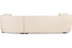 Outlet Loungebank 213987 Beige Angora Pandora Loungebanken|Hoekbanken
