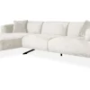 Clearance Loungebank 211969 Cream Fusion Donovan Loungebanken