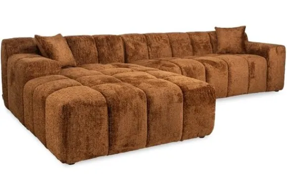 Outlet Loungebank 212267 Lovely Cinnamon Cube Loungebanken
