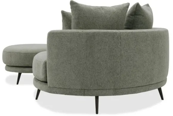 Outlet Loungebank Belvini Ronde Banken|Loungebanken