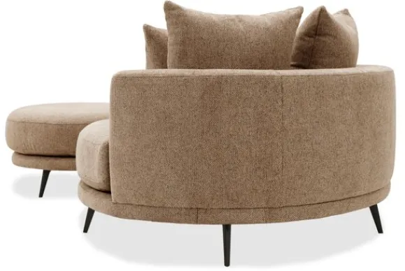 Outlet Loungebank Belvini Ronde Banken|Loungebanken