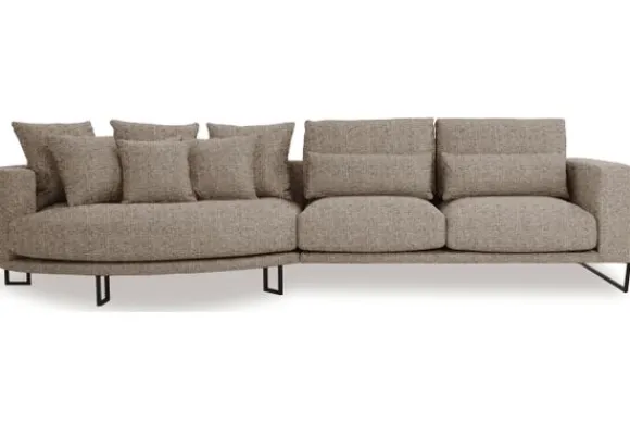 Outlet Loungebank Dordoni II Ronde Banken|Loungebanken