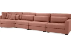 Loungebank Frederique Ronde Banken|Loungebanken