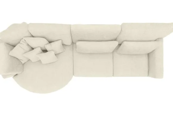 Hot Loungebank Frederique Ronde Banken|Loungebanken