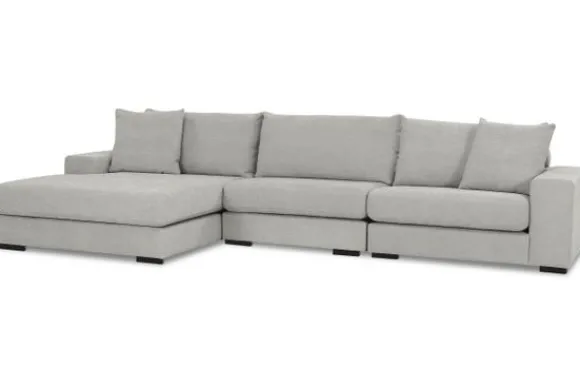 Discount Loungebank stof Miami 01 Napels Loungebanken