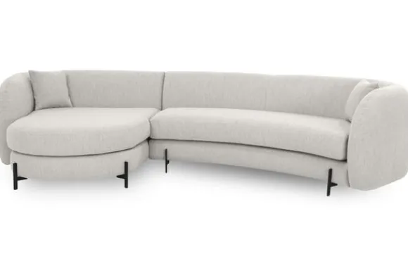 Online Loungebank stof Sino 102 Esmee Ronde Banken|Loungebanken