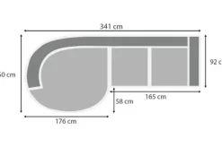 New Loungebank stof Tiffany 05 Dordoni Loungebanken