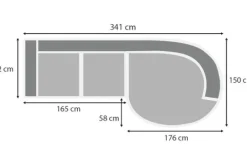 Sale Loungebank stof Tiffany 05 Dordoni Loungebanken