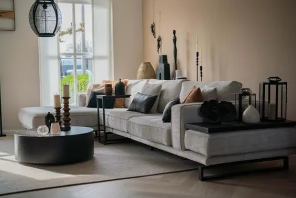 Clearance Loungebank stof Tokio 170 Kansas Loungebanken