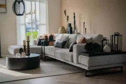 Clearance Loungebank stof Tokio 710 Kansas Loungebanken