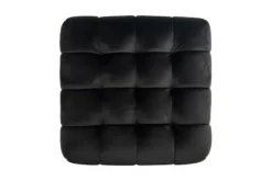 Discount Poef 211255 Antraciet Velvet Huxley Poefen
