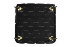 Discount Poef 211255 Antraciet Velvet Huxley Poefen