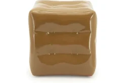 Clearance Poef 250110 mustard Capti Poefen