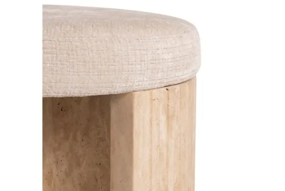 Poef 212983 Natural Beige Gallice Poefen