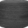 Discount Poef Antraciet SH-24.092 Jute Poefen