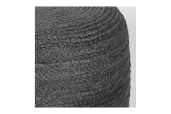 Discount Poef Antraciet SH-24.092 Jute Poefen