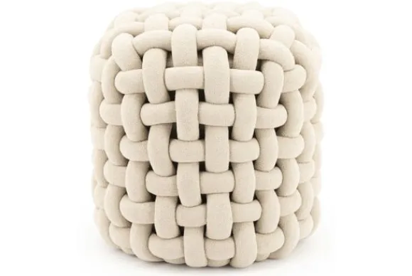 Online Poef Beige 250243 Poofie Poefen