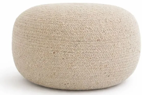 Outlet Poef Light Beige Ease | Poefen