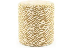 Sale Poef Mosterd 250384 Tigra Poefen