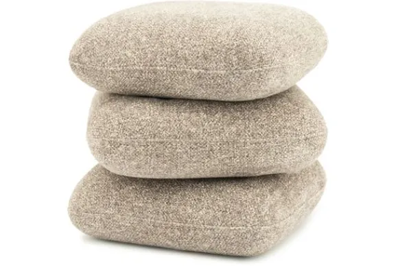 Hot Poef taupe 250168 Pillowscape Poefen