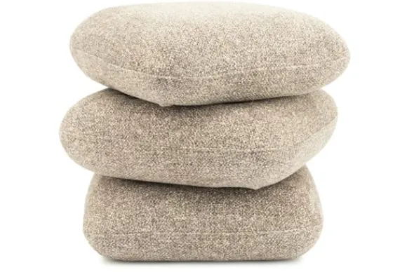 Hot Poef taupe 250168 Pillowscape Poefen