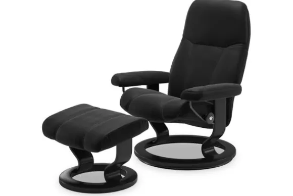 Relaxfauteuil + hocker Consul Classic | Relaxstoelen|Draaifauteuils