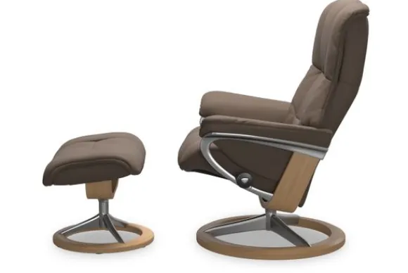 Discount Relaxfauteuil + hocker Mayfair Signature | Relaxstoelen|Draaifauteuils