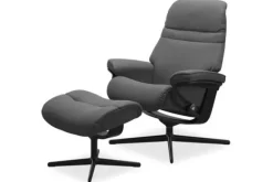 Discount Relaxfauteuil + hocker Sunrise Cross | Relaxstoelen|Draaifauteuils