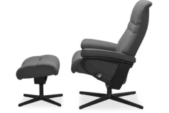 Discount Relaxfauteuil + hocker Sunrise Cross | Relaxstoelen|Draaifauteuils